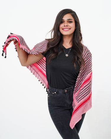 Amal Pink Hirbawi® Kufiya