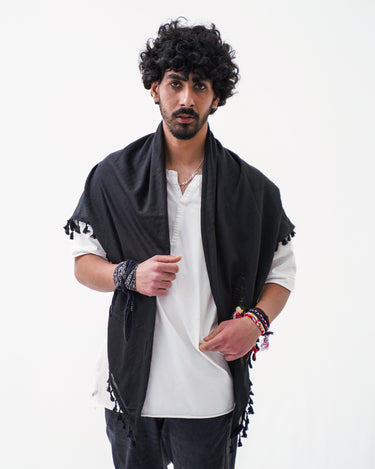 Kufiya Hirbawi® negra pura