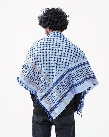Kufiya tradicional azul Hirbawi®