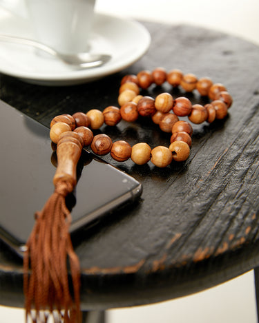 Cuentas de oración Oasis de madera de olivo™