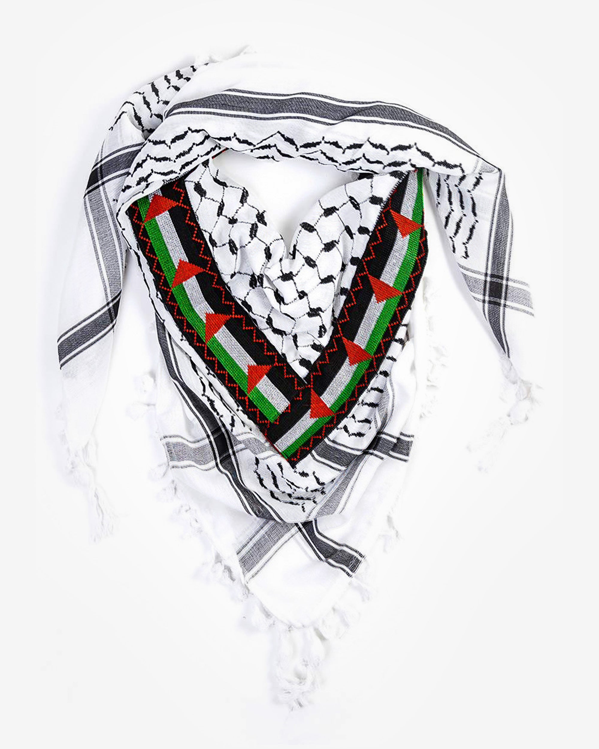 Shemagh Keffiyeh Red Arab Scarf Original Made In Palestine Kufiya Cotton Black e Shemagh Keffiyeh Red Arab Scarf Original Made In Palestine Kufiya Cotton Black e