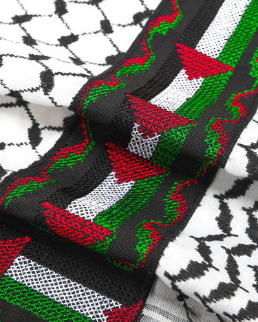 Palestina Bordada Hirbawi® Kufiya