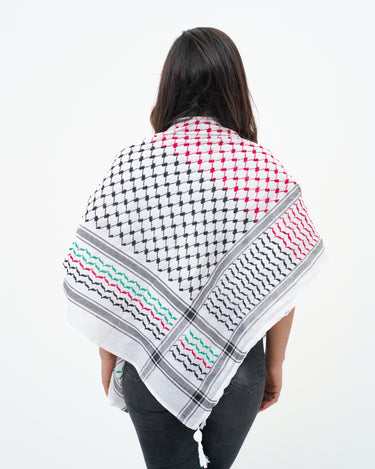 Palestine Flag Hirbawi® Kufiya