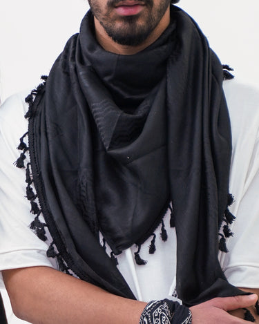 Kufiya Hirbawi® negra pura