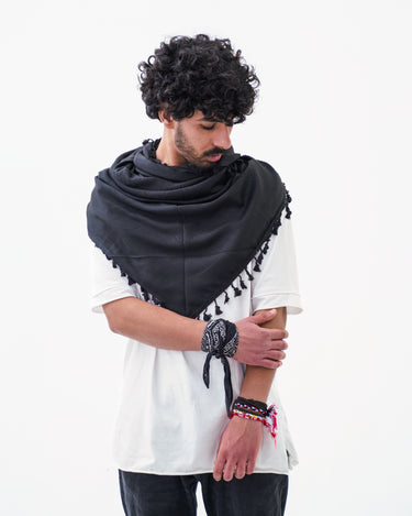 Kufiya Hirbawi® negra pura