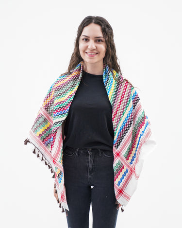 Rainbow Hirbawi® Kufiya