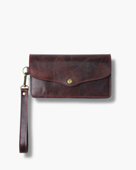 Sumud Juzdan Leather Clutch
