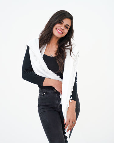 Kufiya Hirbawi® blanca