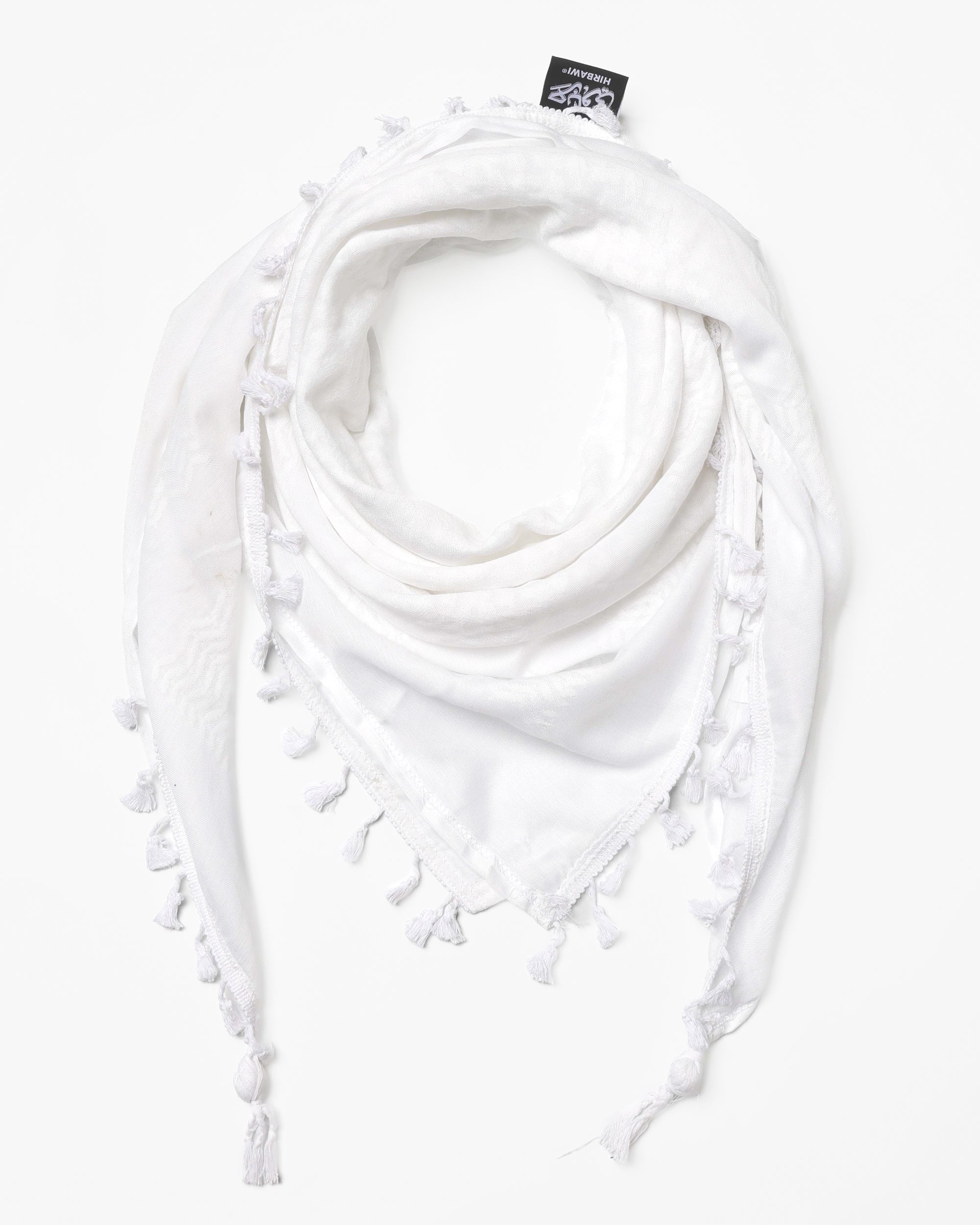 White Hirbawi® Kufiya | Official Store from Palestine – Kufiya.org